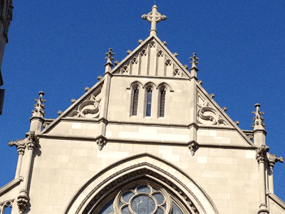 Top Front of Church