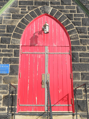 red door